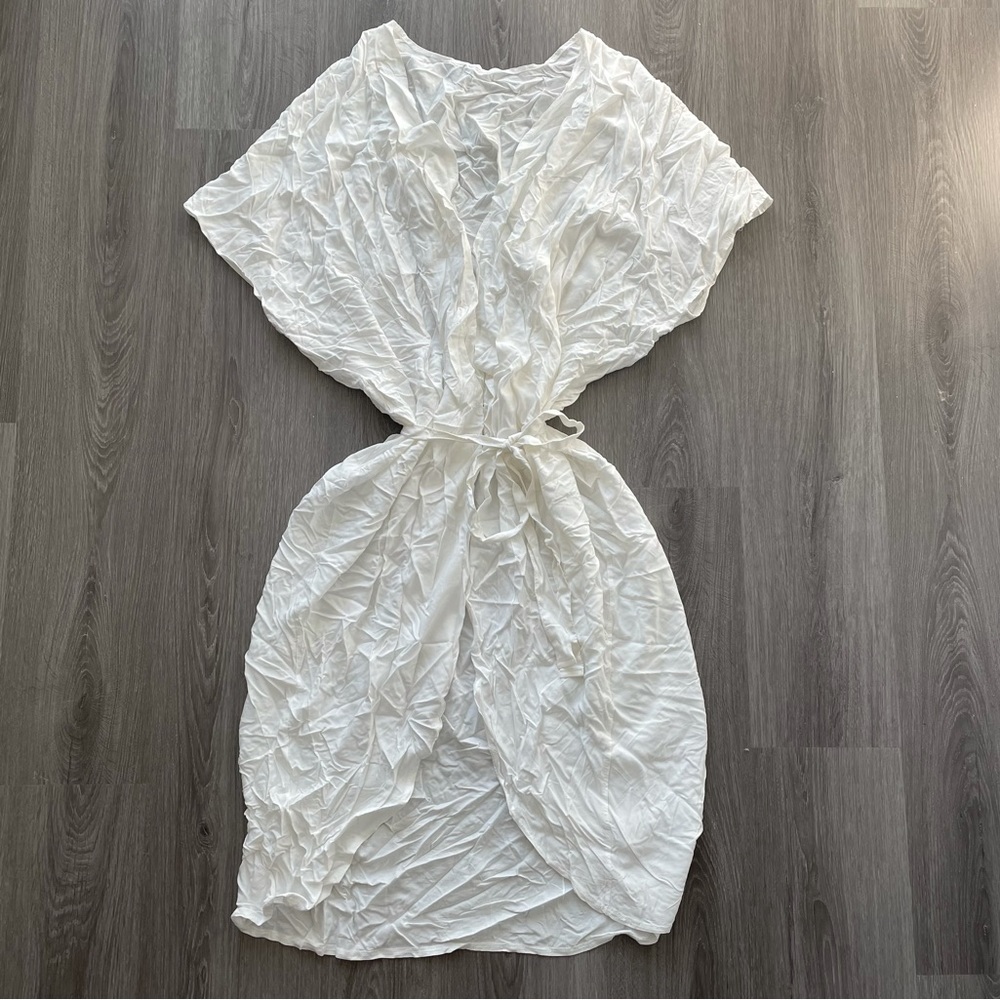 White Beach Cover Up